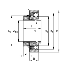 {(dio)S 1322-K-M-C3 + H322, (j) DIN 630  DIN 5415 ˜ʵҪߴ, F׺;o