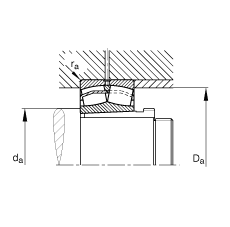 {ĝLS 22314-E1-K + AHX2314G, (j) DIN 635-2 ˜ʵҪߴ, F׺ж